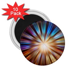 Background Spiral Abstract 2.25  Magnets (10 pack) 