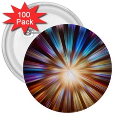 Background Spiral Abstract 3  Buttons (100 pack) 