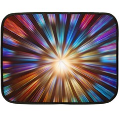 Background Spiral Abstract Double Sided Fleece Blanket (Mini) 