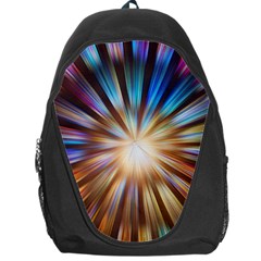 Background Spiral Abstract Backpack Bag