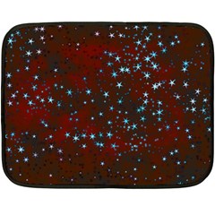 Background Star Christmas Double Sided Fleece Blanket (mini)  by HermanTelo