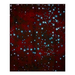 Background Star Christmas Shower Curtain 60  X 72  (medium)  by HermanTelo