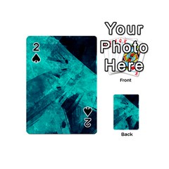 Background Texture Playing Cards Double Sided (mini) by HermanTelo