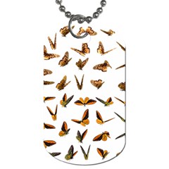 Butterflies Insect Swarm Dog Tag (one Side) by HermanTelo