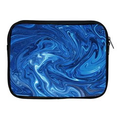 Blue Pattern Texture Art Apple Ipad 2/3/4 Zipper Cases by HermanTelo