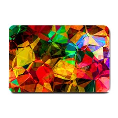 Color Abstract Polygon Small Doormat 