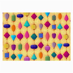 Colorful Background Stones Jewels Large Glasses Cloth by HermanTelo