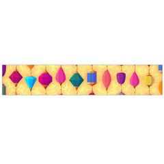 Colorful Background Stones Jewels Large Flano Scarf 