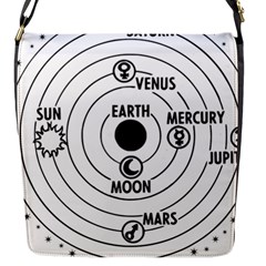 Earth Geocentric Jupiter Mars Flap Closure Messenger Bag (s) by HermanTelo