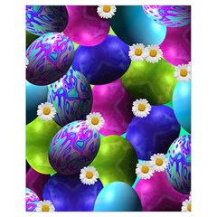 Eggs Happy Easter Drawstring Bag (small) by HermanTelo