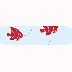 Fish Red Sea Water Swimming Large Bar Mats by HermanTelo