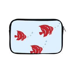 Fish Red Sea Water Swimming Apple Macbook Pro 13  Zipper Case by HermanTelo