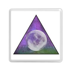 Form Triangle Moon Space Memory Card Reader (square) by HermanTelo