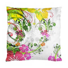 Flowers Floral Standard Cushion Case (two Sides) by HermanTelo