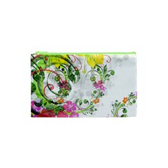 Flowers Floral Cosmetic Bag (xs)