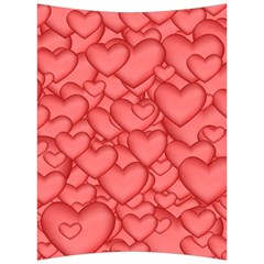 Hearts Love Valentine Back Support Cushion by HermanTelo