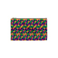 Geometric Triangle Cosmetic Bag (small) by HermanTelo