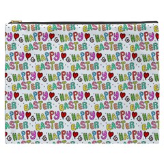 Holidays Happy Easter Cosmetic Bag (xxxl) by HermanTelo