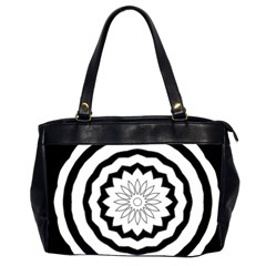 Mandala Oversize Office Handbag (2 Sides) by HermanTelo
