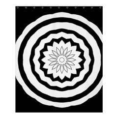 Mandala Shower Curtain 60  X 72  (medium)  by HermanTelo