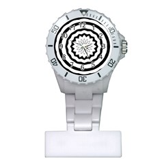 Mandala Plastic Nurses Watch