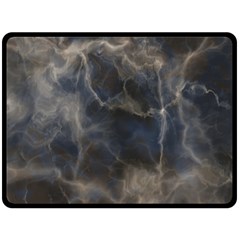 Marble Surface Texture Stone Fleece Blanket (large)  by HermanTelo