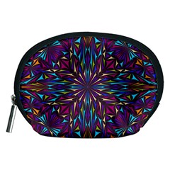 Kaleidoscope Triangle Curved Accessory Pouch (medium)