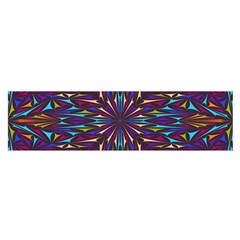 Kaleidoscope Triangle Curved Satin Scarf (oblong)