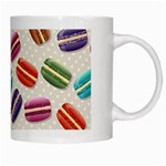 Macaron Bread White Mugs Right