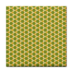 Pattern Halloween Pumpkin Color Green Face Towel by HermanTelo