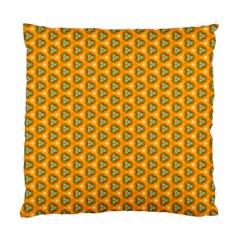 Pattern Halloween Pumpkin Color Leaf Standard Cushion Case (two Sides) by HermanTelo