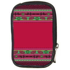 Ornaments Mexico Cheerful Compact Camera Leather Case by HermanTelo