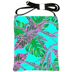 Painting Oil Leaves Nature Reason Shoulder Sling Bag by HermanTelo