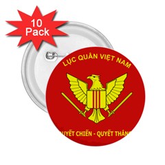 Flag of Army of Republic of Vietnam 2.25  Buttons (10 pack) 