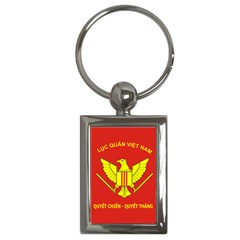 Flag of Army of Republic of Vietnam Key Chain (Rectangle)