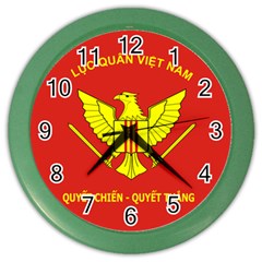 Flag of Army of Republic of Vietnam Color Wall Clock