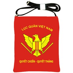 Flag of Army of Republic of Vietnam Shoulder Sling Bag
