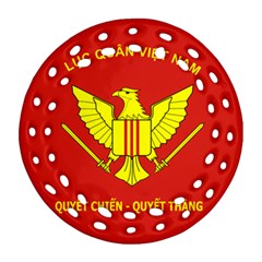 Flag of Army of Republic of Vietnam Ornament (Round Filigree)