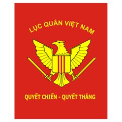 Flag of Army of Republic of Vietnam Drawstring Bag (Small)