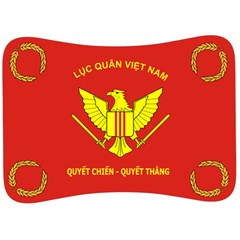 Flag of Army of Republic of Vietnam Velour Seat Head Rest Cushion