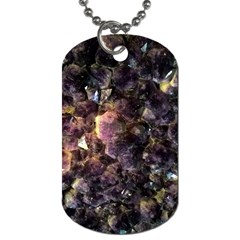 Amethyst Dog Tag (one Side) by WensdaiAmbrose