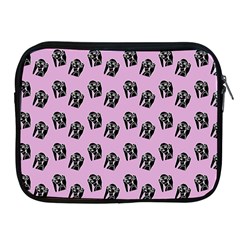 Girl Face Lilac Apple Ipad 2/3/4 Zipper Cases by snowwhitegirl