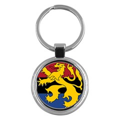 Benelux Flag Key Chain (round) by abbeyz71