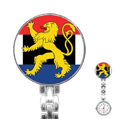 Flag Of Benelux Union Stainless Steel Nurses Watch by abbeyz71