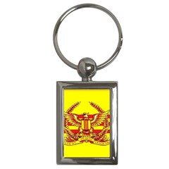 War Flag Of South Vietnam Key Chain (rectangle) by abbeyz71