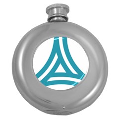 Shuto Urban Expressway Logo Round Hip Flask (5 Oz) by abbeyz71