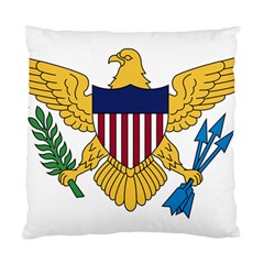 Flag Of U S  Virgin Islands Standard Cushion Case (one Side) by abbeyz71