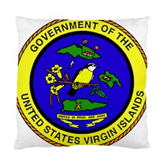 Seal Of United States Virgin Islands Standard Cushion Case (two Sides) by abbeyz71