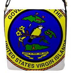 Seal Of United States Virgin Islands Flap Closure Messenger Bag (s) by abbeyz71