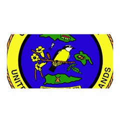 Seal Of United States Virgin Islands Satin Wrap by abbeyz71